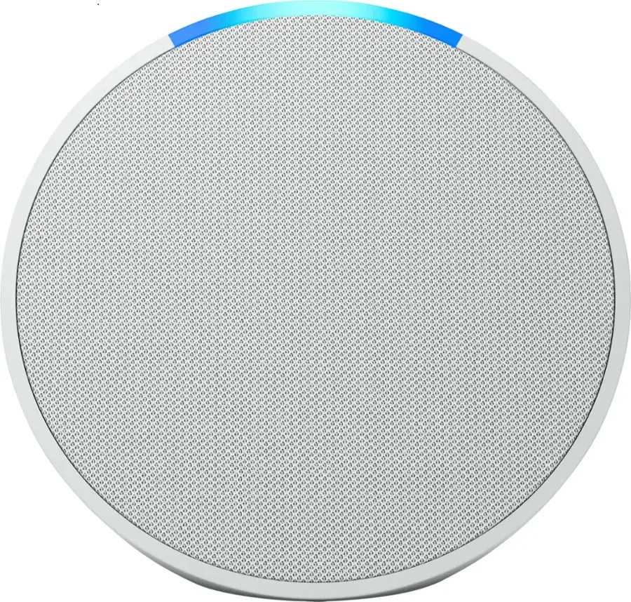 Bocina Inteligente Amazon Echo Pop con Alexa Color Blanco